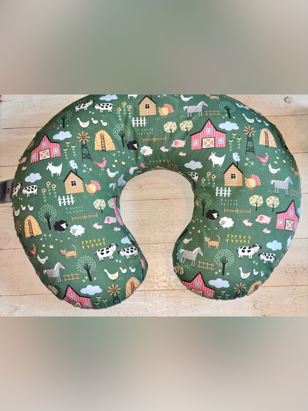 New! Farm Animals Boppy Pillow